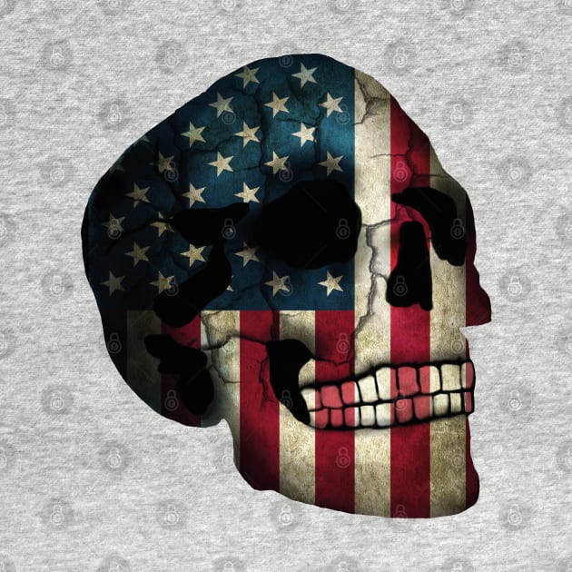 American Flag Skull by EpicMums